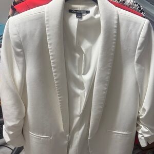 Gianni Bini Women's Cream Blazer